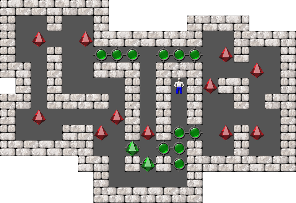 Сокобан Thinking Rabbit Arranged уровень 298